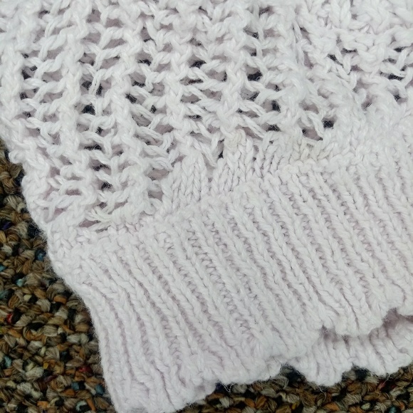 Light Pink Knit Cardigan - Picture 4 of 4